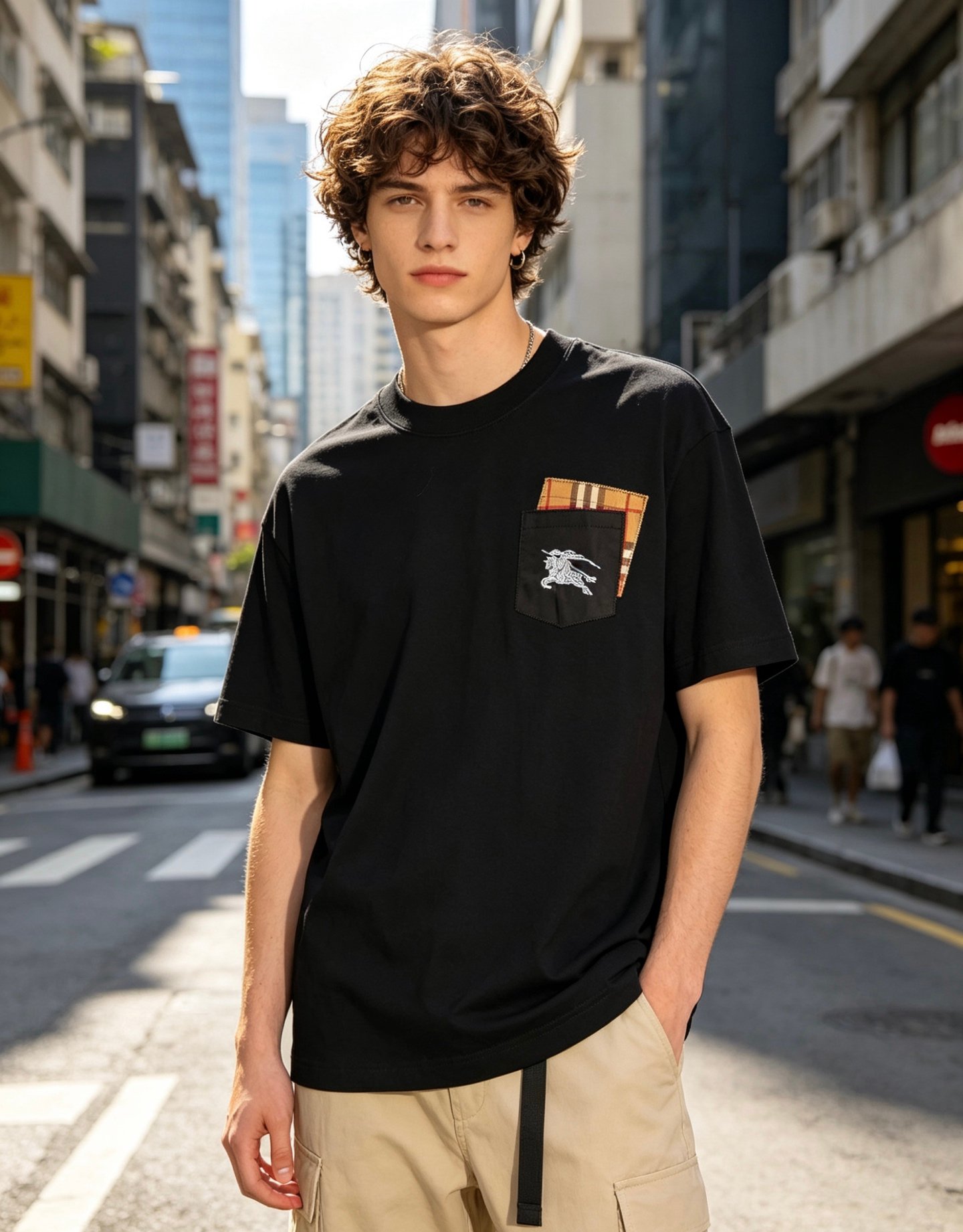 BUR~ New style, summer short-sleeved shirt M6060103 - Image 2