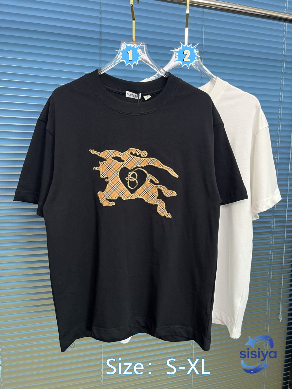 BUR~~ Logo Patch Embroidered T-shirt M6060104