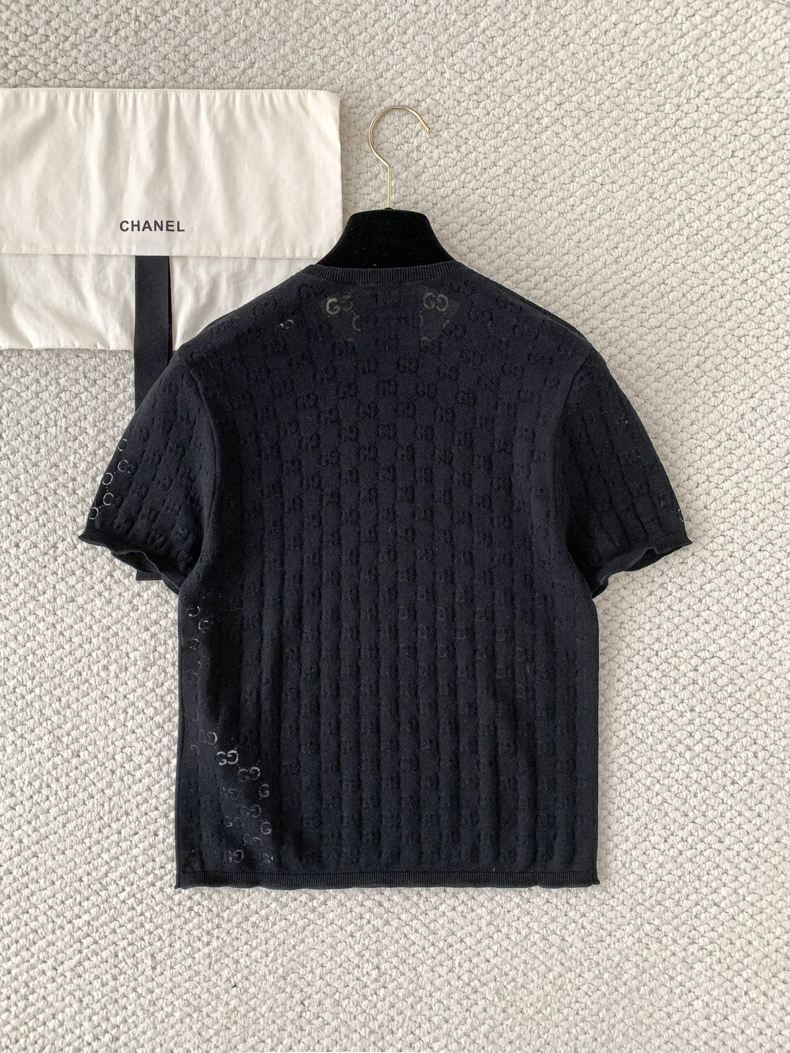 Gucci GG cotton devoré T-shirt W6060103 - Image 3