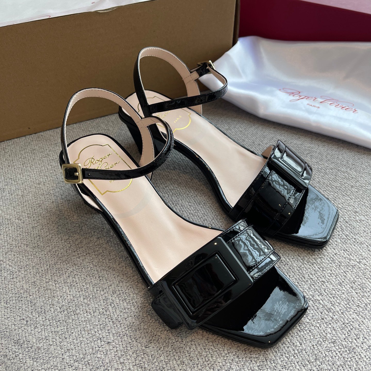 Roger Vivier Belle Vivier wedge sandal B6060202 - Image 3