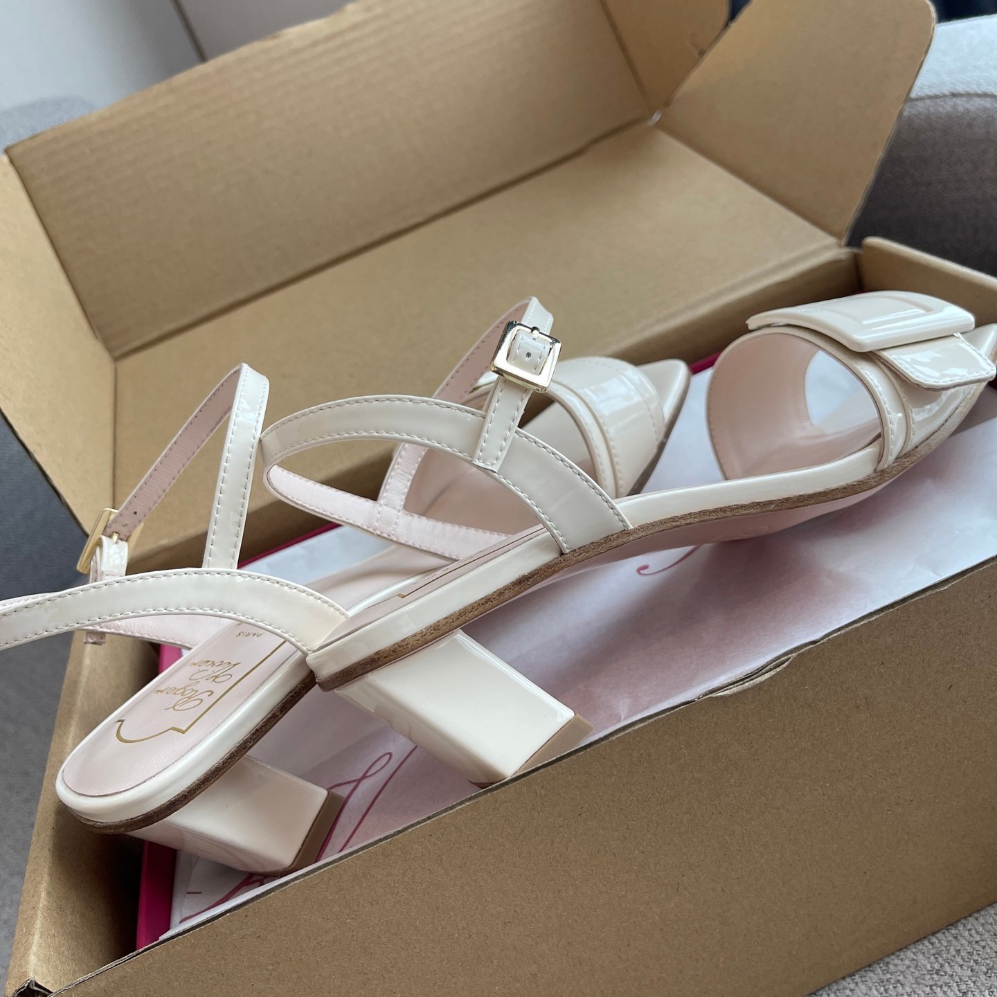 Roger Vivier Belle Vivier wedge sandal B6060202 - Image 6