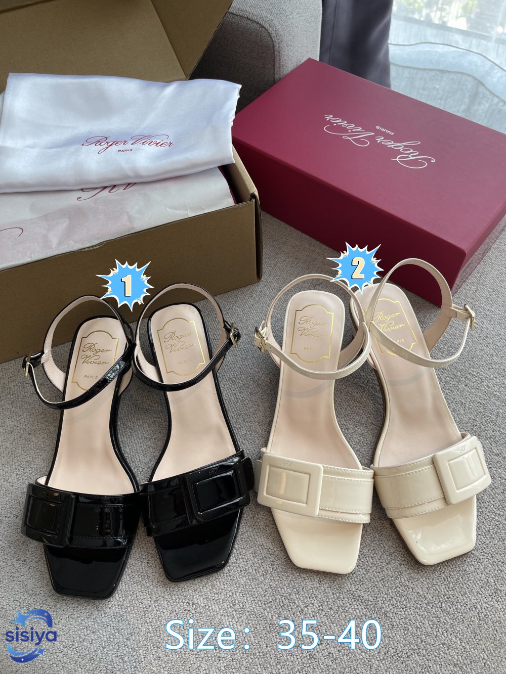 Roger Vivier Belle Vivier wedge sandal B6060202