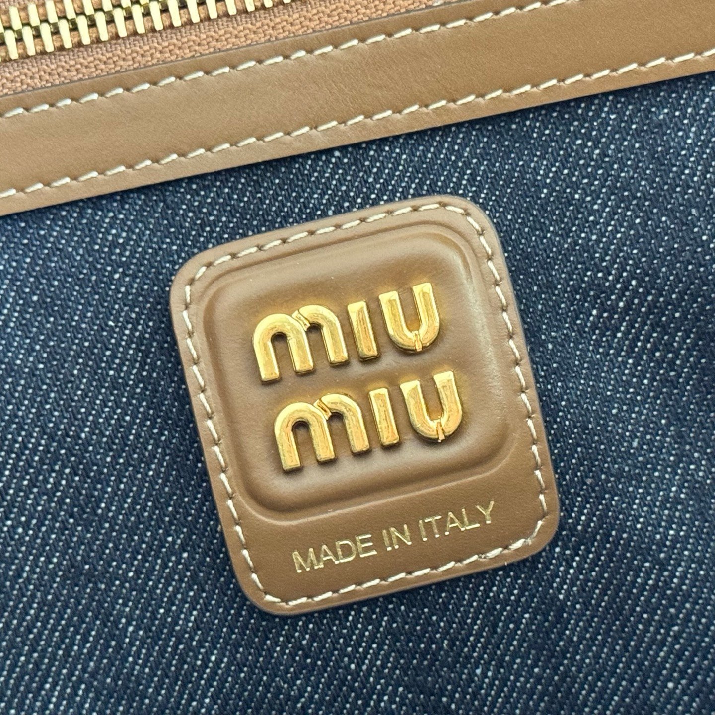 Miu Miu Ivy Canvas Bag B6060203 - Image 7