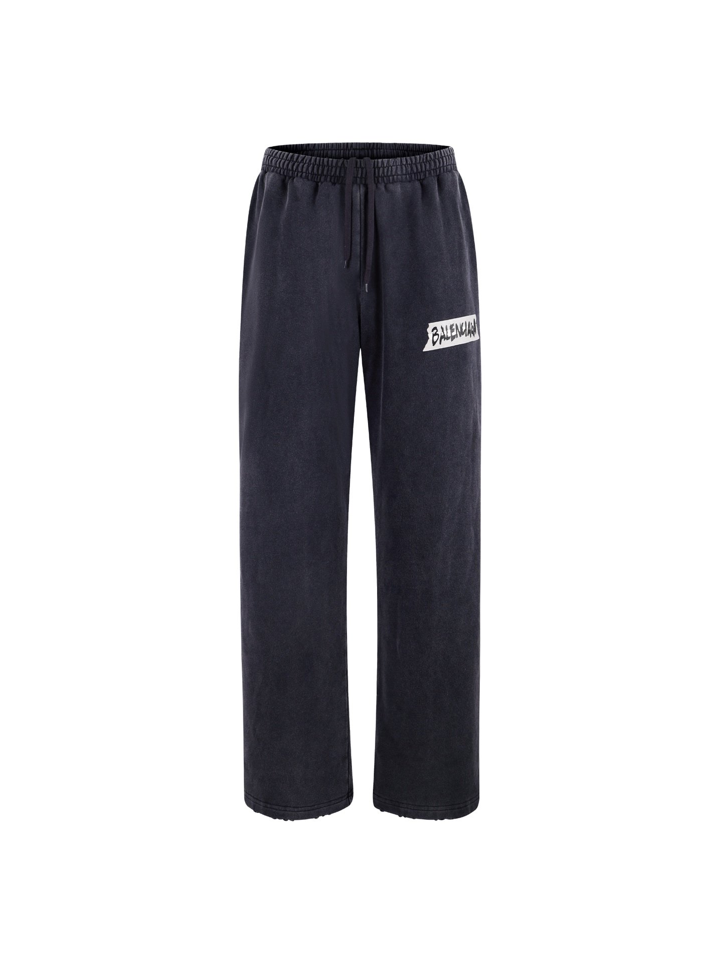 BALENCIAGA 2026 Spring/Summer Series Concealed Tape Letter Print Casual Pants M6060301