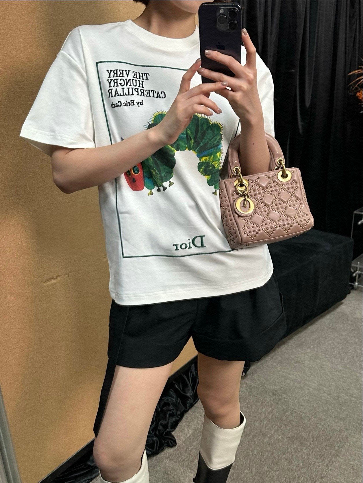 Dior Oversized Embroidered Book Cover T-Shirt W6060305 - Image 6
