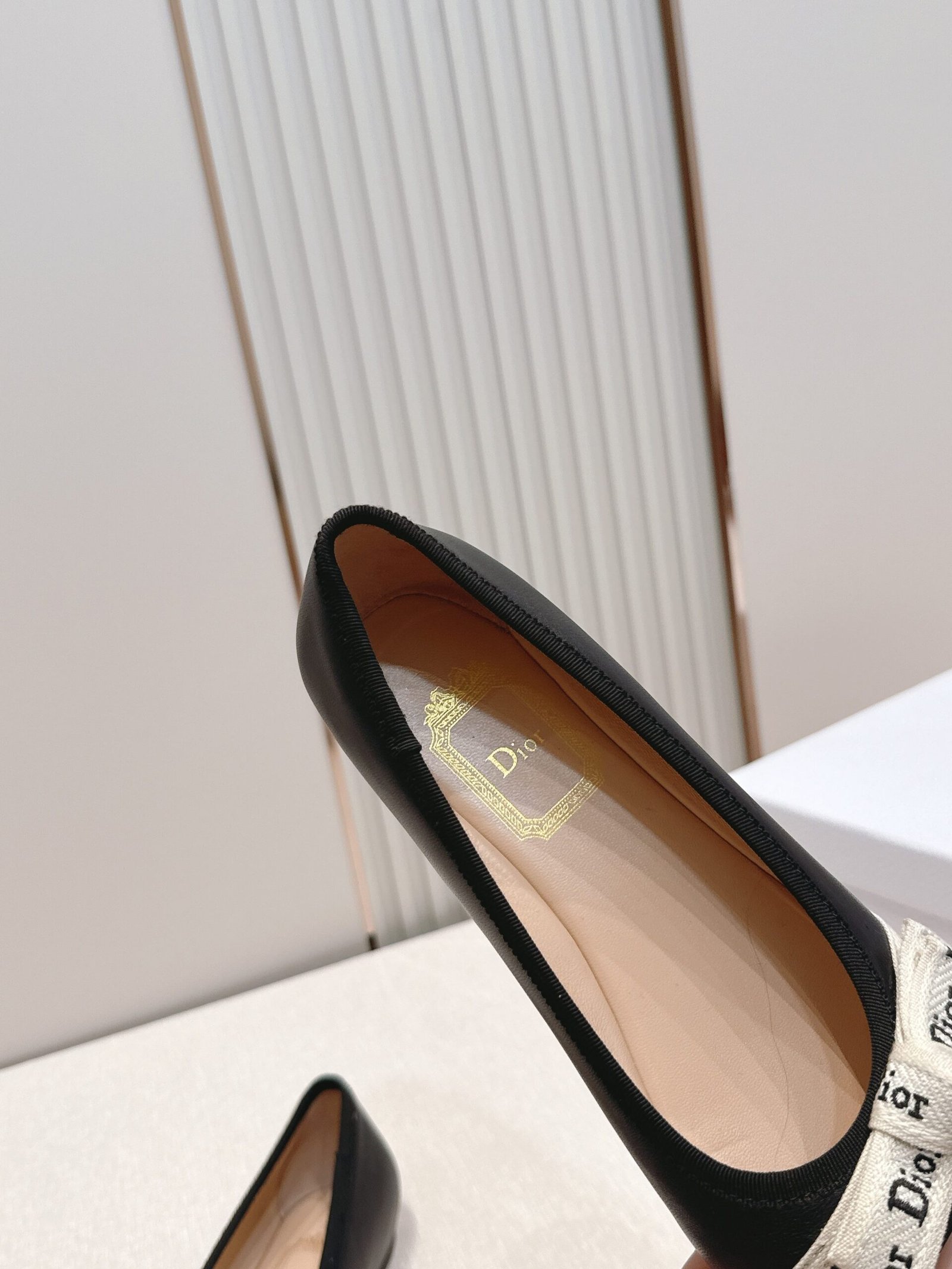 Dior sheepskin ballet flats J'Adior B6060402 - Image 6