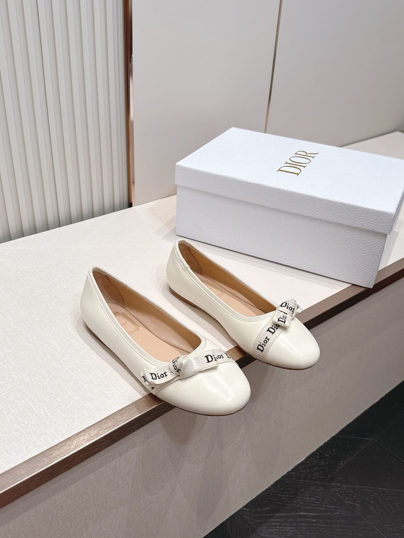 Dior sheepskin ballet flats J'Adior B6060402 - Image 8