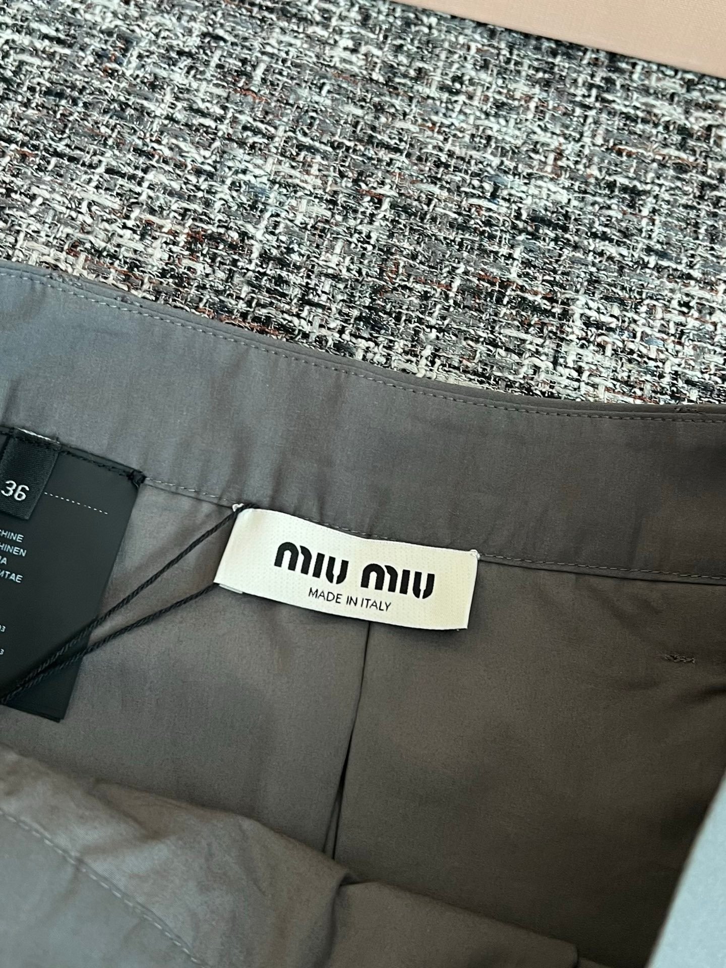 Miu Miu workwear-style mini skirt W6060804 - Image 5