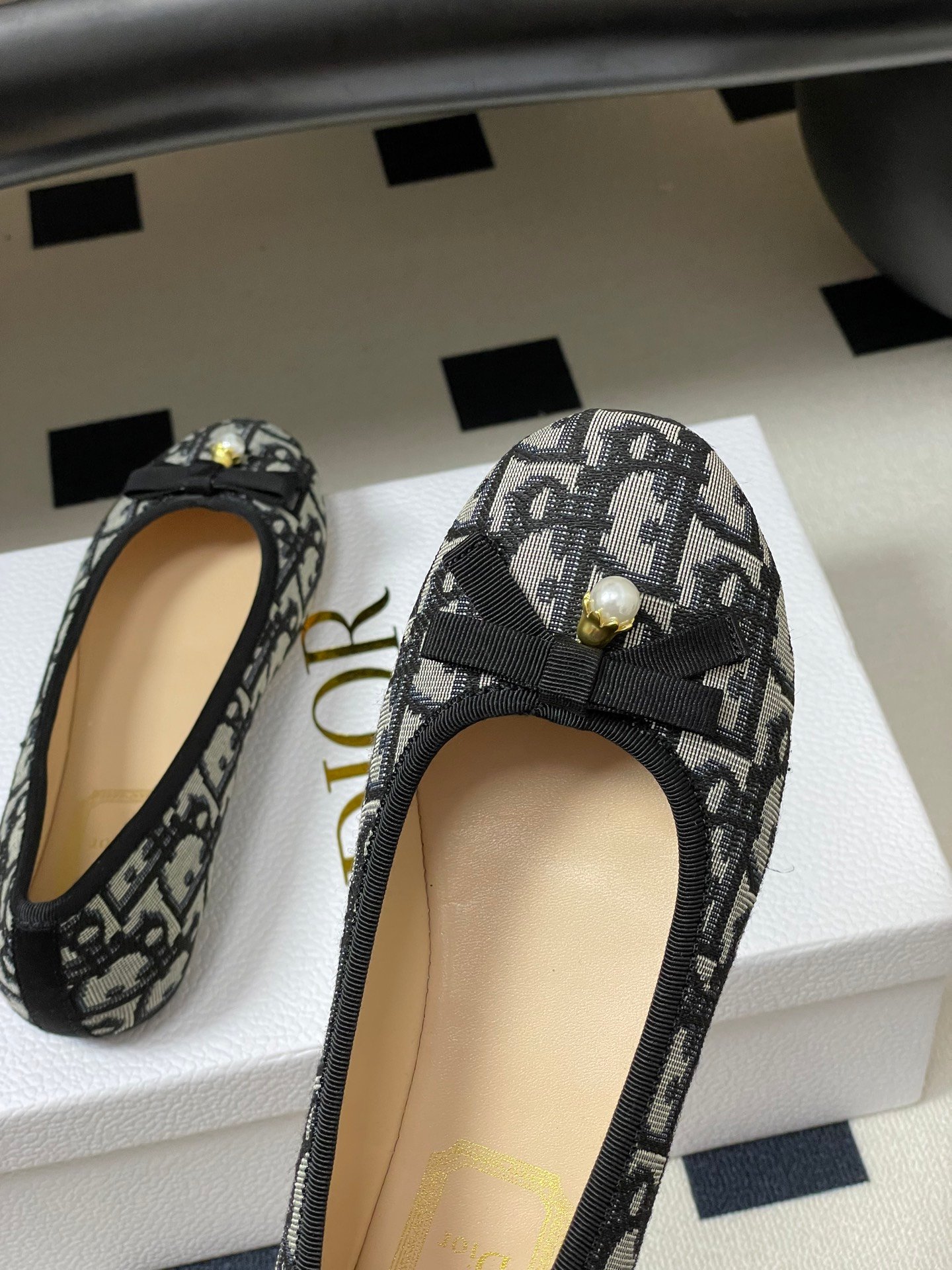 Dior Ballet Flat Deep B6060804 - Image 6
