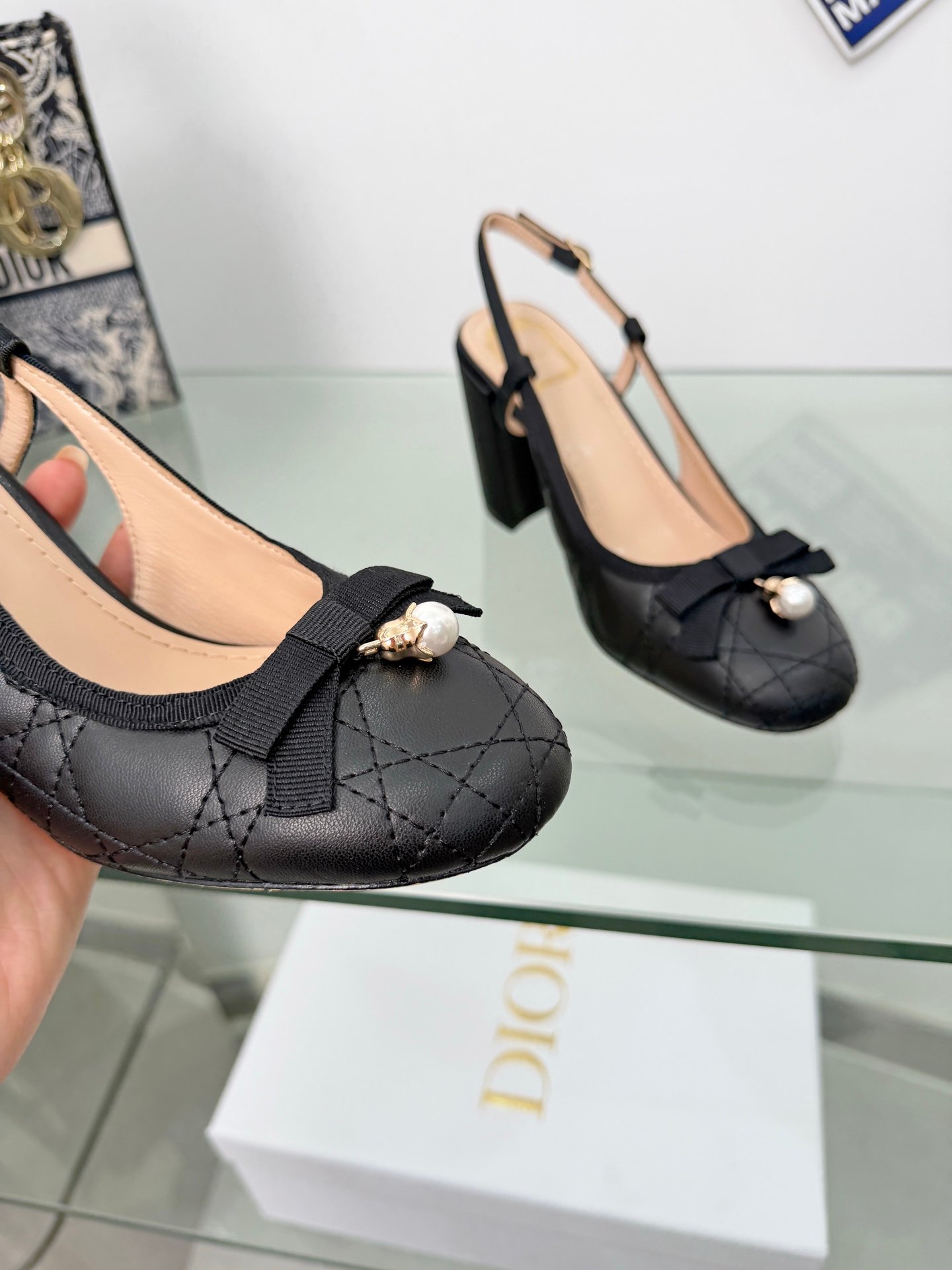 Dior Dior Ballet Slingback Pump B6060803 - Image 6