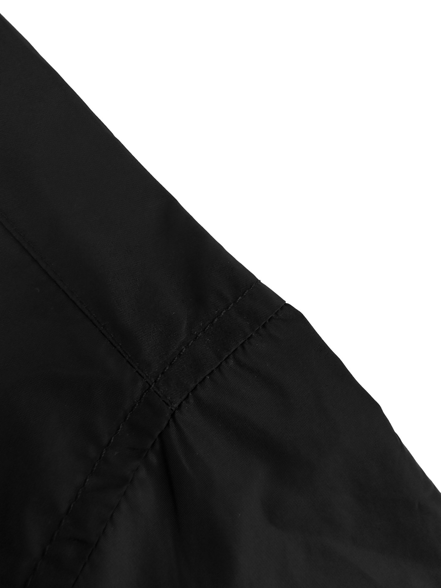 Prada Triangle Logo Zippered Short-Sleeved Shirt M6060902 - Image 14