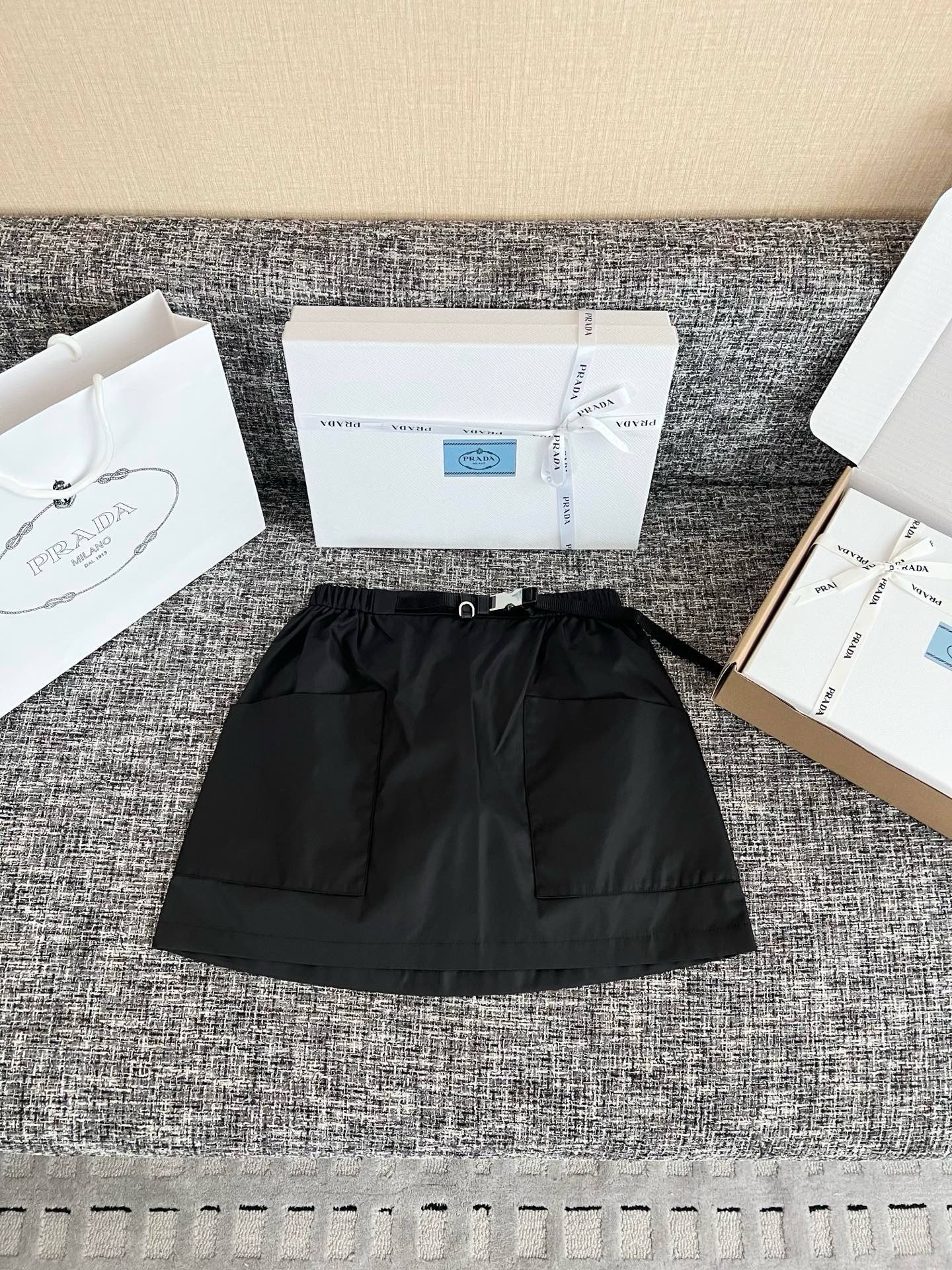 Prada Skirts in Black W6060904