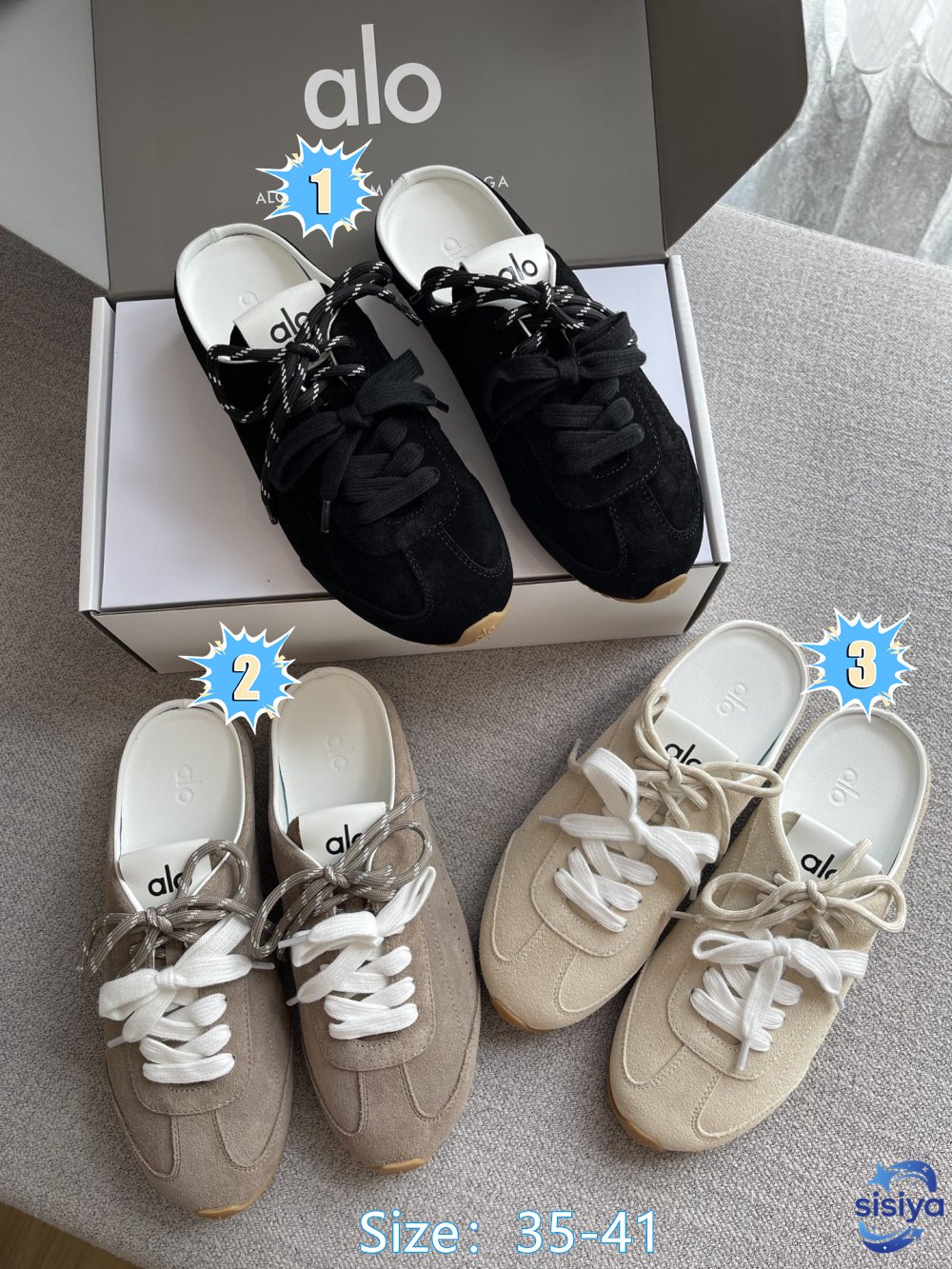 Alo Yoga Sunset Sports Mule Shoes B6061003
