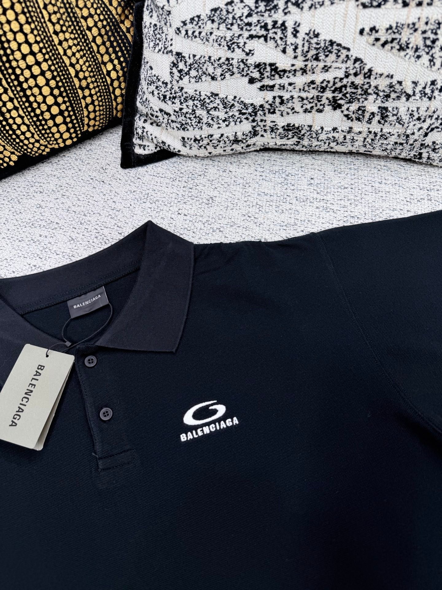 Paris New cotton jacquard short-sleeved Polo shirt M6061106 - Image 9