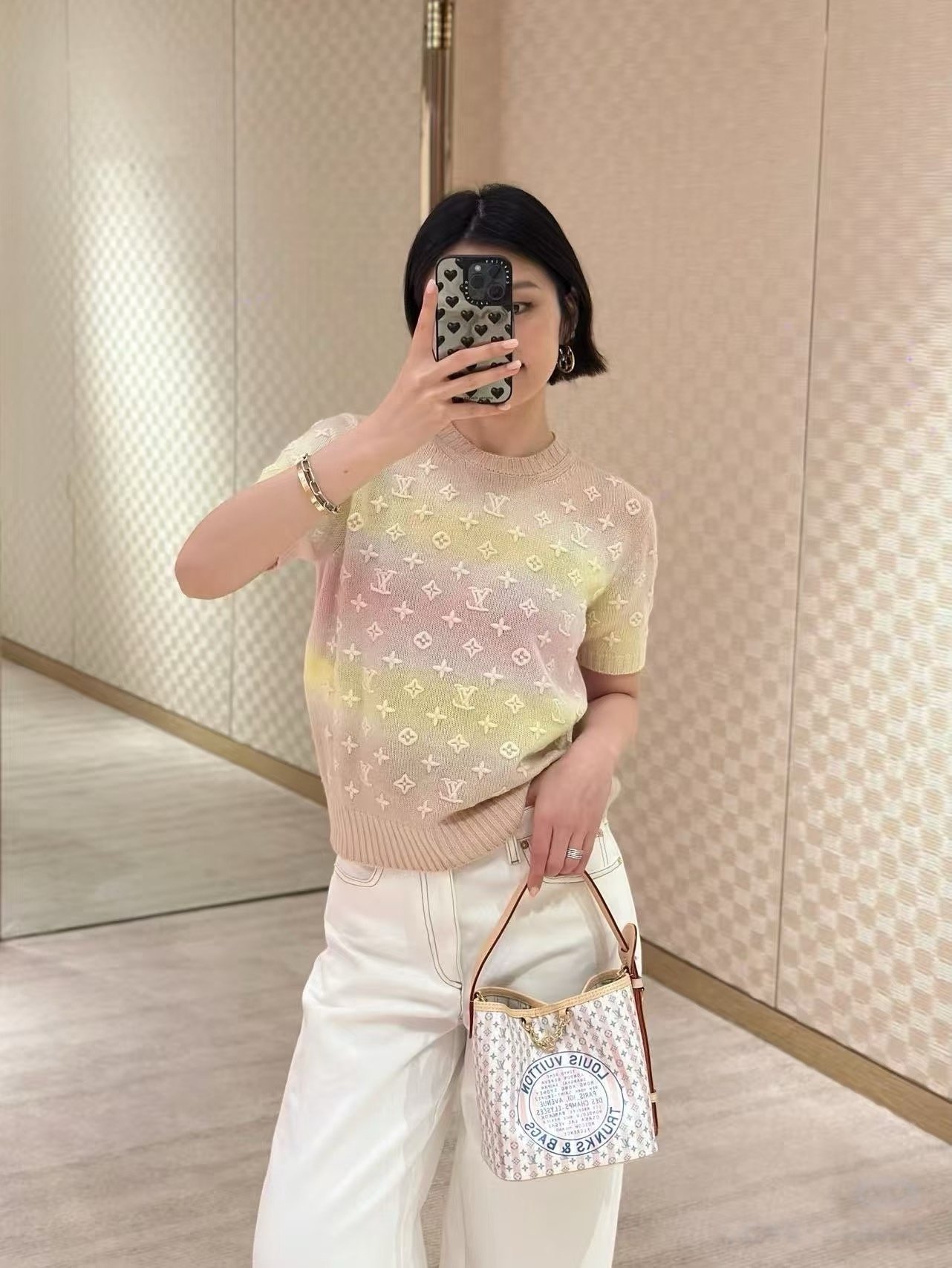 Louis Vuitton 3D Monogram Tie Dye Knit Top W6061104 - Image 7