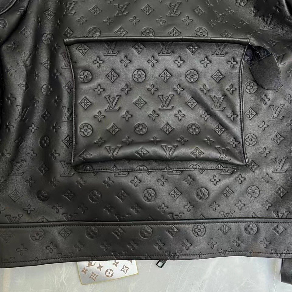 Louis Vuitton Autumn-Winter Limited Edition Sheepskin Leather Jacket Coat M6061202 - Image 9