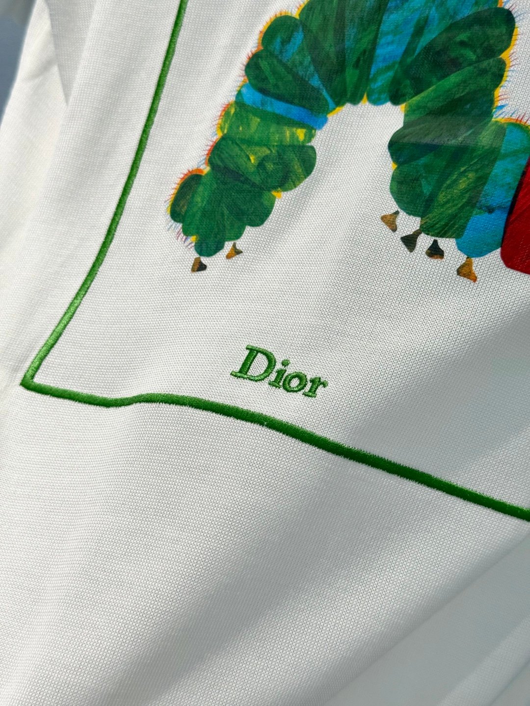Dior T-Shirt with Book Cover Embroidery W6061302 - Image 5