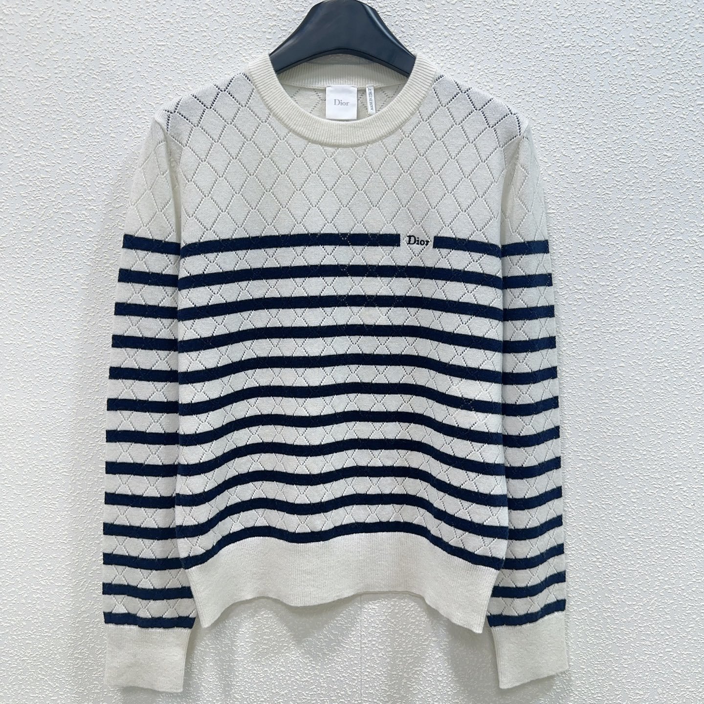 Dior Marinière Sweater Ecru W6061304