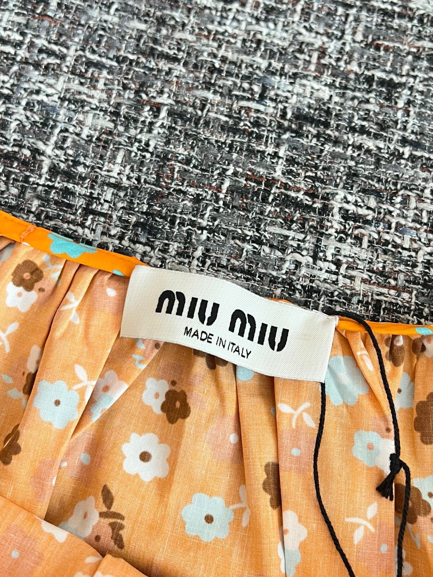 Miu Miu Poplin Skirt W6061501 - Image 5