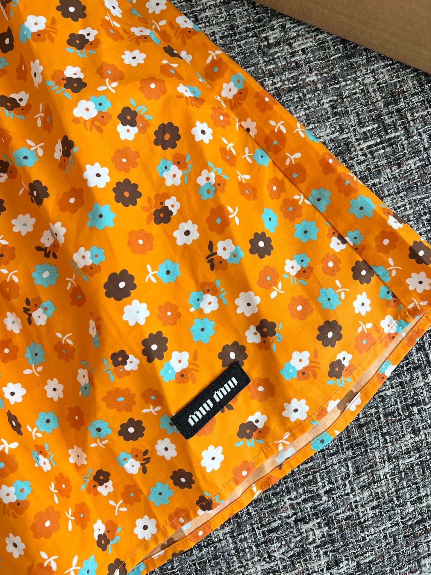 Miu Miu Poplin Skirt W6061501 - Image 6