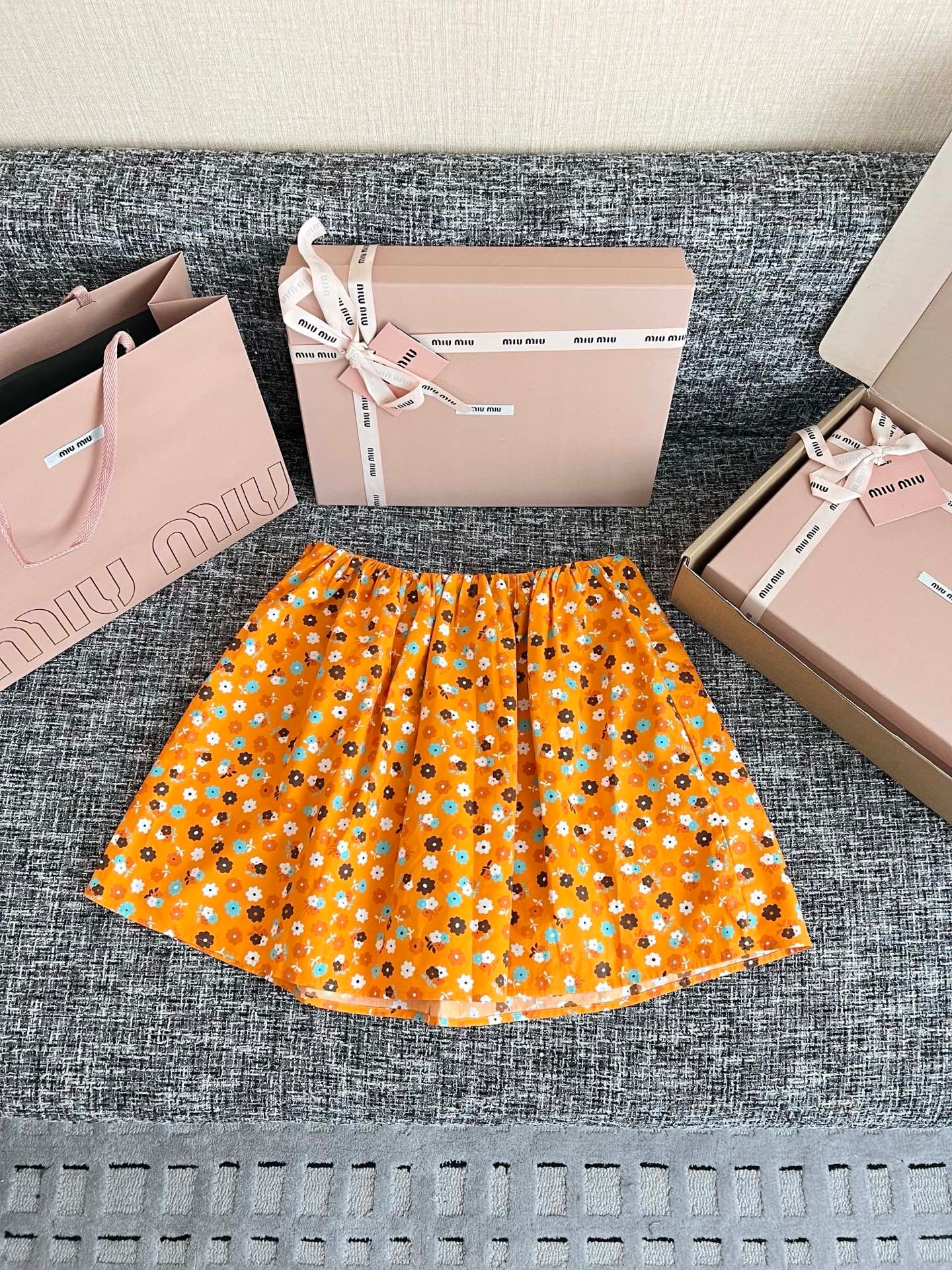 Miu Miu Poplin Skirt W6061501 - Image 7