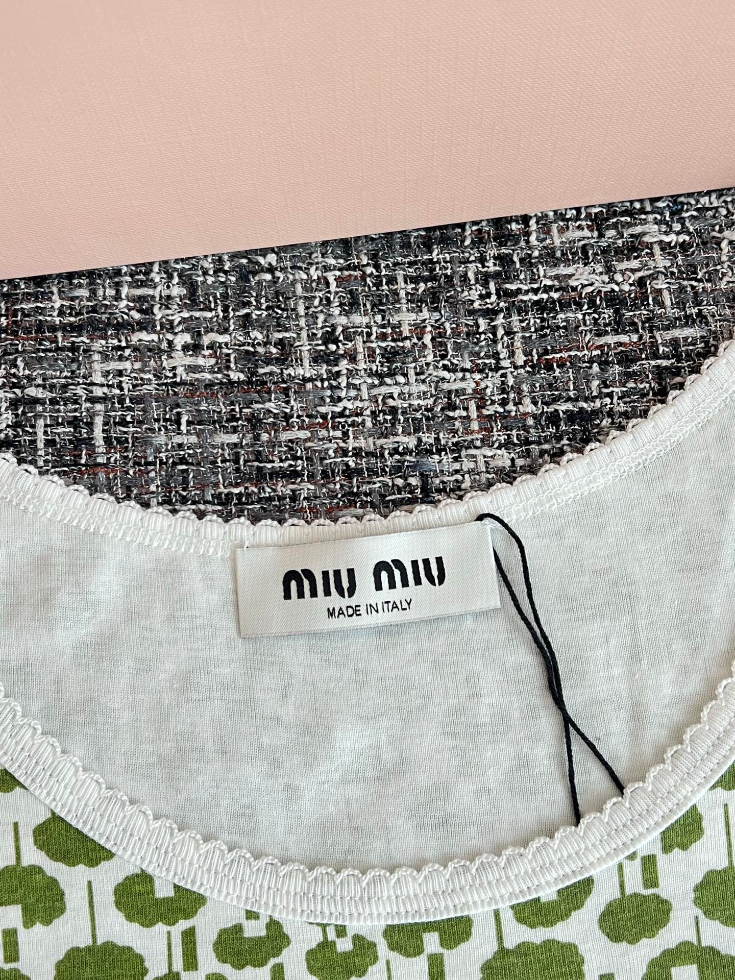 Miu Miu Cotton Tank Top W6061504 - Image 5