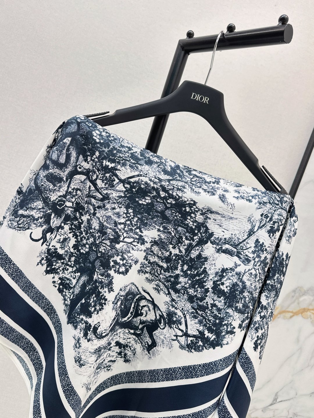 Dior Toile de Jouy Sauvage Silk Top W6061601 - Image 3