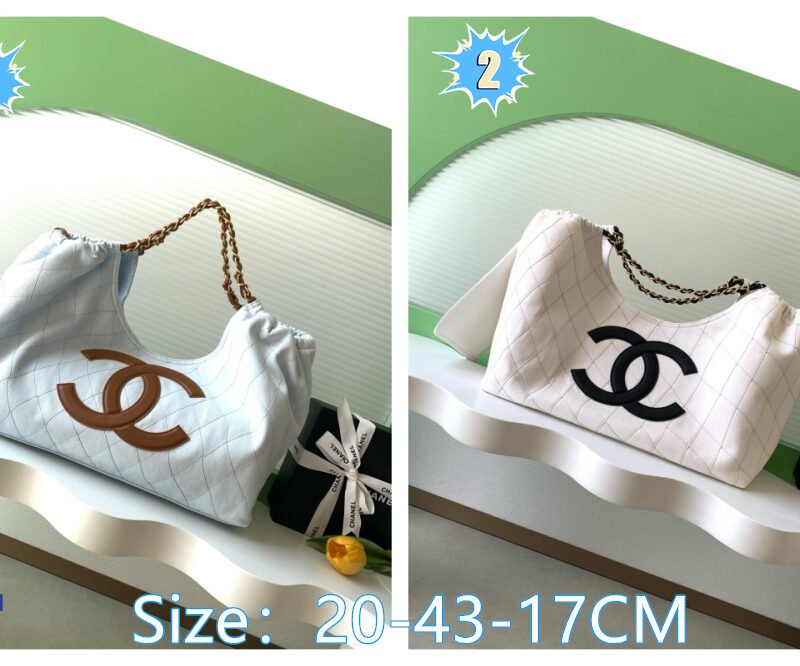 CHANEL Coco Beach Denim Bucket Bag B6061203