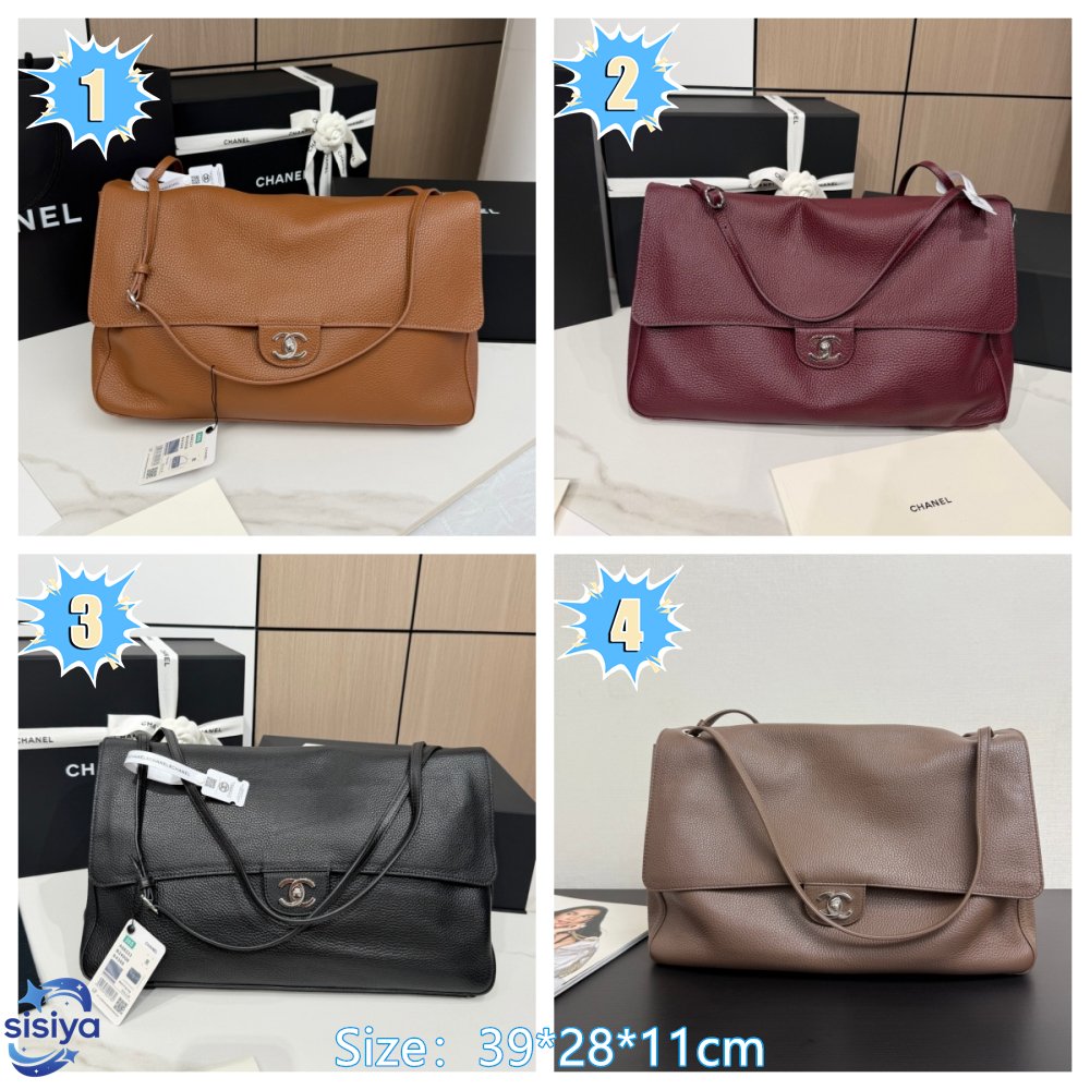 Chanel Maxi flapbag , Grained calfskin B6061301